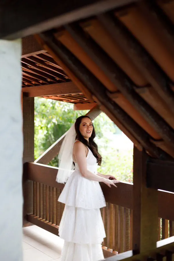 Bride with her party